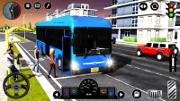 Stadtbus-Simulator-Bus-Spiele Screen Shot 3