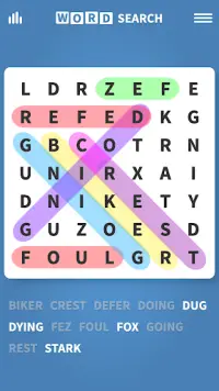 Word Search · Puzzles Screen Shot 0