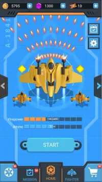 Sky Battle：Lightning Air Force Online Combat Screen Shot 0