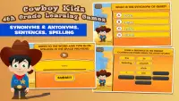 Cowboy Fourth Grade Games Screen Shot 4