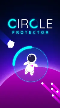 Circle Protector - space survival adventure Screen Shot 1