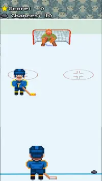 Goalie Game: Hockey Way Screen Shot 1