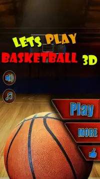 Lets Play Basketball 3D Screen Shot 0