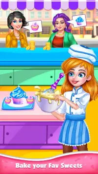 Mega Bakery Shop: Baking Games Screen Shot 1