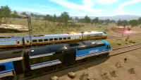 Train Racing Euro Simulator 3D: Поездные игры Screen Shot 0