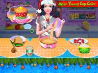 Christmas Sweet Cake Maker - Fun Cooking Game Screen Shot 2