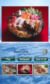 Seafood Puzzle Screen Shot 1