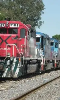 القطارات المكسيك بانوراما الألغاز Screen Shot 0