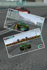 Racing car drift in the city Screen Shot 0