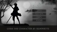 Attack Anime Titan Quiz Guess the Silhouette Screen Shot 2