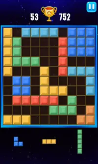 ブロックパズルゲーム - 古典的なレンガ Screen Shot 0