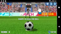 World cup penalties kick Screen Shot 1