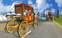 cavallo di taxi della città trasporto scolastico Screen Shot 14