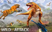 Wild Dinosaur Hunting Clash 3D Screen Shot 0
