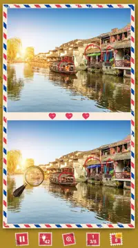 Geography: I love China! Find Differences Game Screen Shot 2