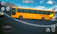 Off-Road Bus Driving Uphill Climbing 3D Screen Shot 1