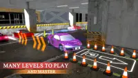 Jeux de parking de luxe: poursuite policière Screen Shot 0