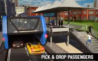 Elevated Bus Sim: Bus Games Screen Shot 18