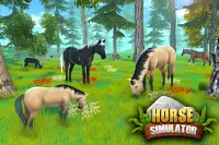 Wild pferd Simulator Spiele 3D Screen Shot 15