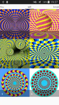 Optical illusion - eye training Screen Shot 2