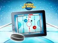 Cosmic Air Hockey Screen Shot 4