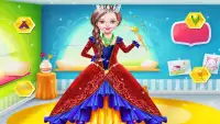 Игра Гладильная принцесса Dress-девочек Портной о Screen Shot 4