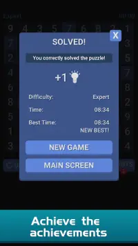 Sudoku Free Puzzle - Offline Brain Number Games Screen Shot 4