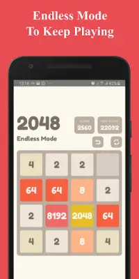 Number Puzzle: 1024, 2048 Puzzle Game Screen Shot 2