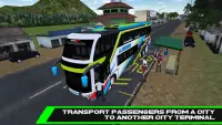 Mobile Bus Simulator Screen Shot 1