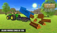 Offroad Farming Tractor Cargo Drive Simulator 2019 Screen Shot 9