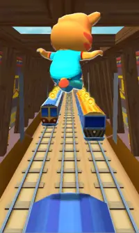 Subway Endless Cat Run Game 2020 Screen Shot 1