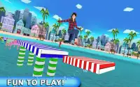 cascadeur légendaire courir 3D: jeu de parc aquati Screen Shot 3