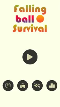 Falling Ball Survival Screen Shot 0