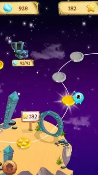 Lumens World- Fun stars and crystals catching game Screen Shot 5