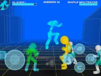 Stickman Neon Warriors: Street Fighting Screen Shot 9