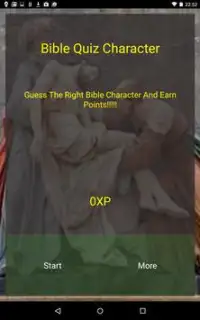 Bible Quiz Character Screen Shot 0