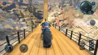 Moto Spider Vertical Ramp: Jump Bike Ramp Games Screen Shot 3