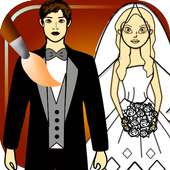 wedding coloring pages