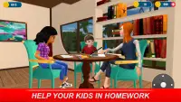 Dream Family Sim - Mommy Story Virtual Life Screen Shot 8