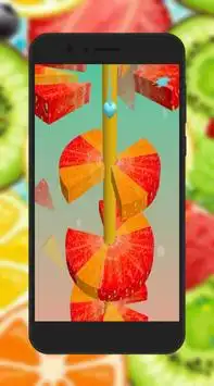 Fruit Helix Jump Crush Screen Shot 1