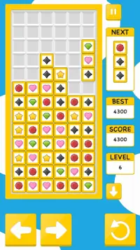 Cube Columns - Match 3 Jewel Crush Puzzle Screen Shot 1