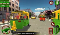 Tuk Tuk Becak Otomatis Sopir 2019 Parkir Kota Screen Shot 10