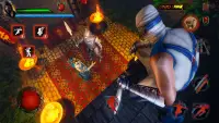 bóng ninja chiến binh Fighting Screen Shot 2