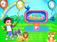 Niños pre-escolar aprendizaje-juegos de ordenador Screen Shot 0