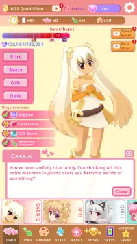 Crush Crush - Idle Dating Sim Screen Shot 6