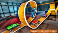 Toy Car Stunts GT Racing Games Screen Shot 1