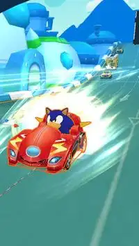 Super Chibi Sonic Kart Race Screen Shot 7