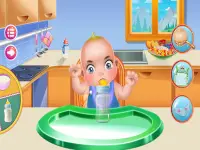 Babysitter Newborn Baby Care - Babysitting Game Screen Shot 2