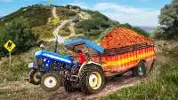 Real Tractor Trolley Farming Cargo Simulator Screen Shot 0