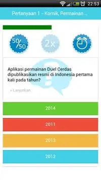 Kuis Multiplayer - Duel Cerdas Screen Shot 1